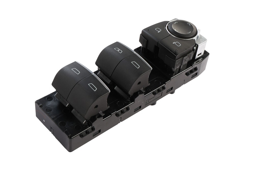 GM Genuine Parts Jet Black Front Driver Side Door Window Control Switch