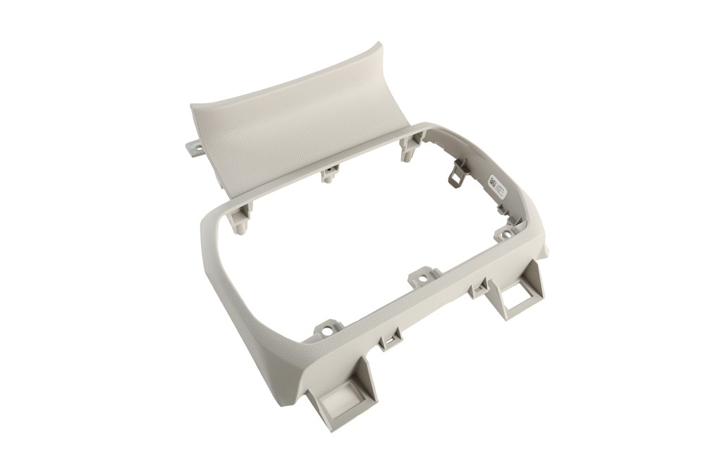 GM Genuine Parts Very Light Ash Gray Front Floor Console Cup Holder Trim Plate