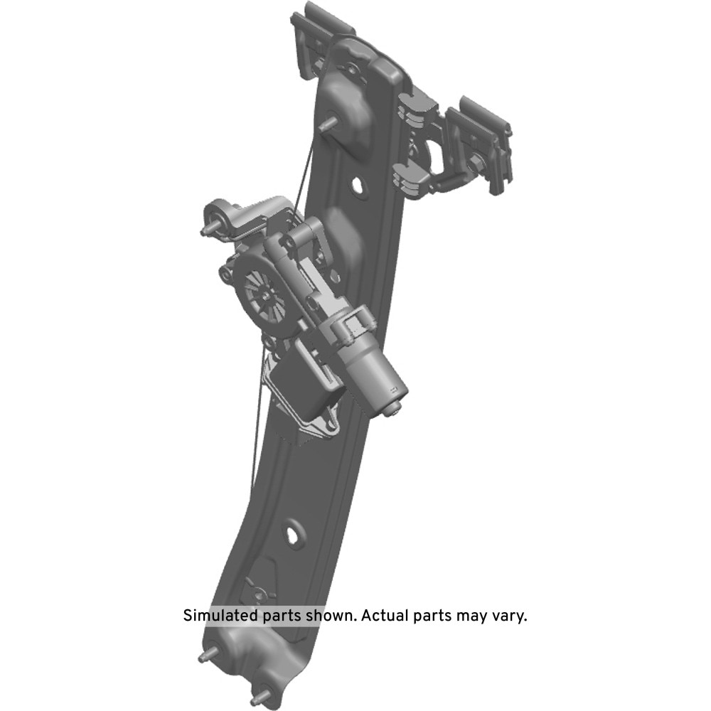 GM Genuine Parts Front Passenger Side Door Window Regulator