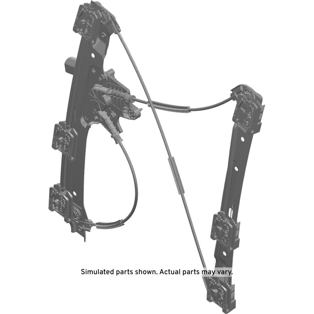 GM Genuine Parts Front  Drivers Side Door Window Regulator (Programming Required)