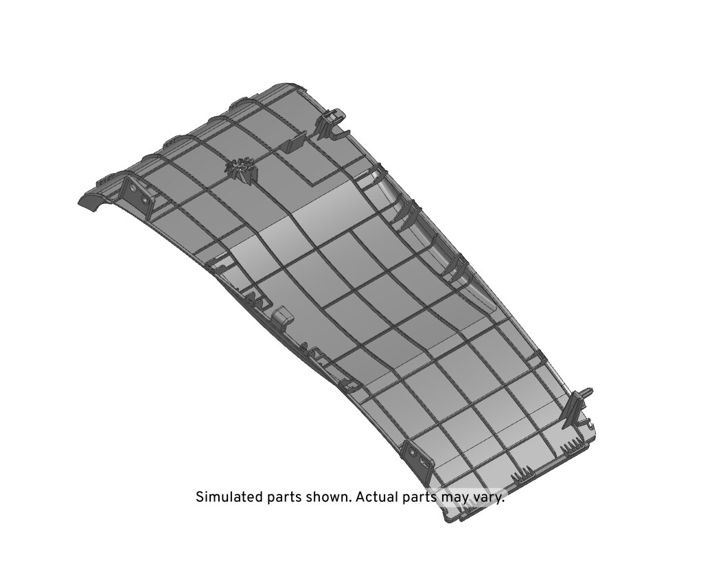 GM Genuine Parts Floor Console Trim Panel