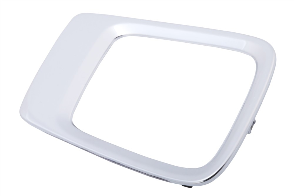GM Genuine Parts Galvano Silver Front Floor Console Trim Plate