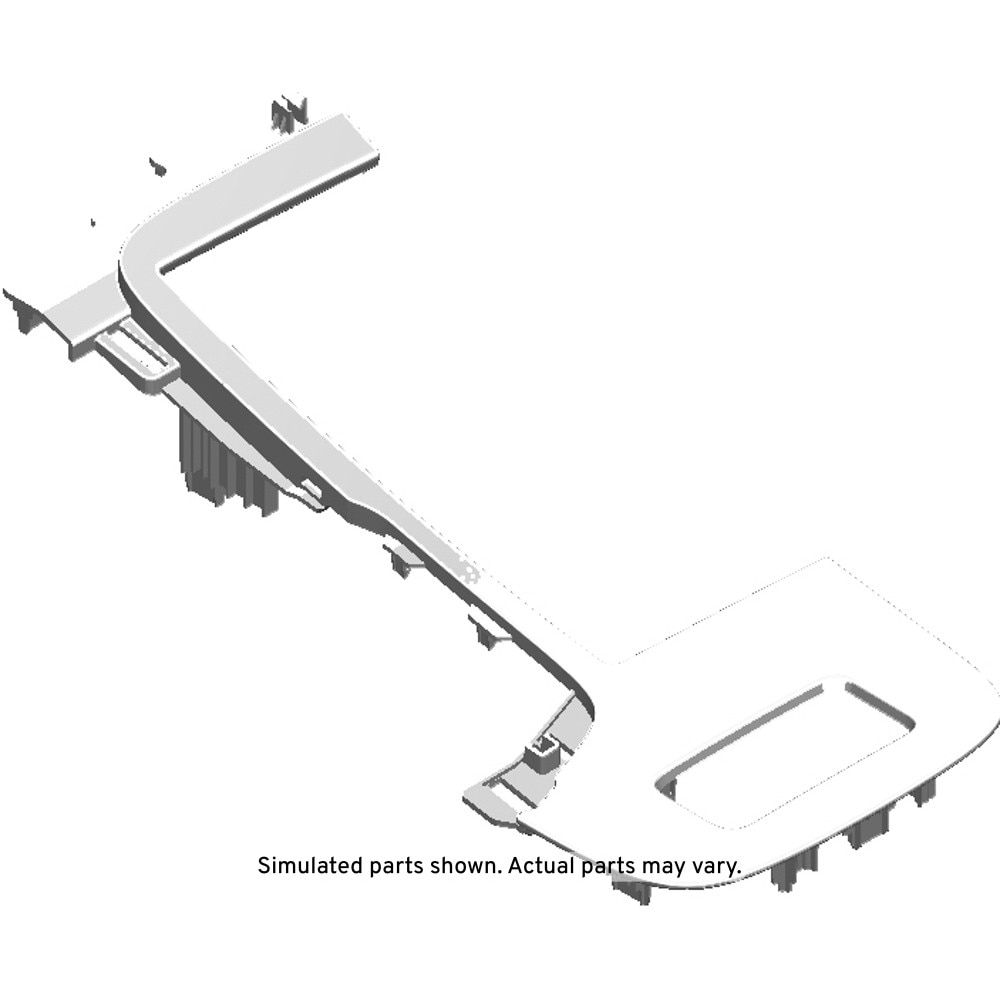 GM Genuine Parts Signature Oak Front Floor Console Trim Plate