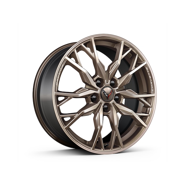 20x11-Inch Aluminum Multi-Spoke Rear Wheel in Tech Bronze