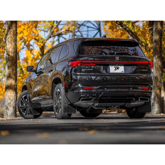 Front and Rear No-Drill Gatorback Mud Flap Kit by Truck Hardware - Associated Accessories