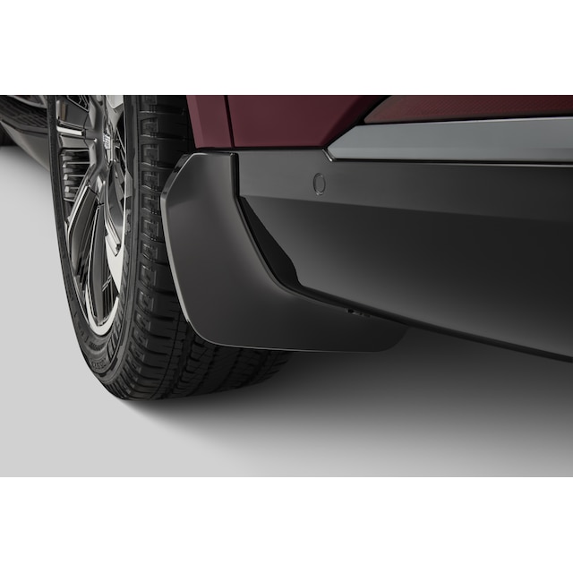 Rear Splash Guards Painted in Gloss Black