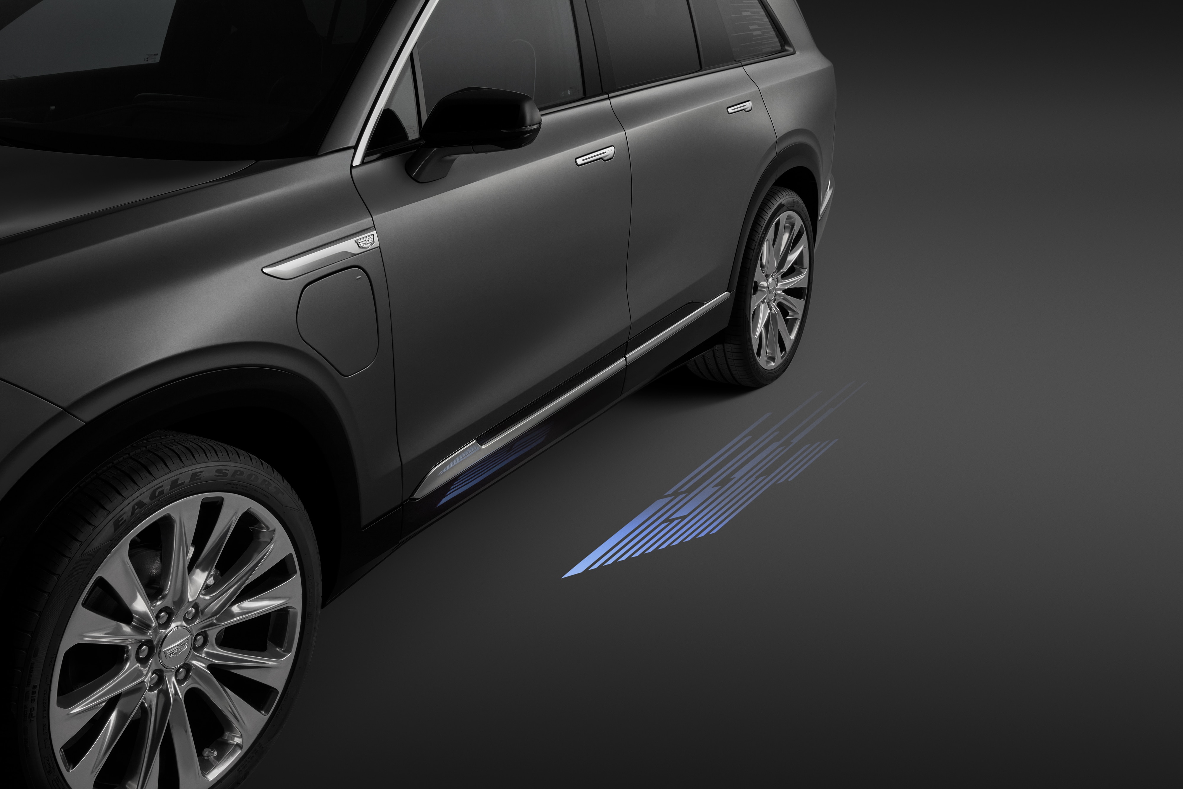 Rocker Panel Puddle Light Kit with Cadillac Logo Projection (for Luxury and Sport Trim Vehicles)