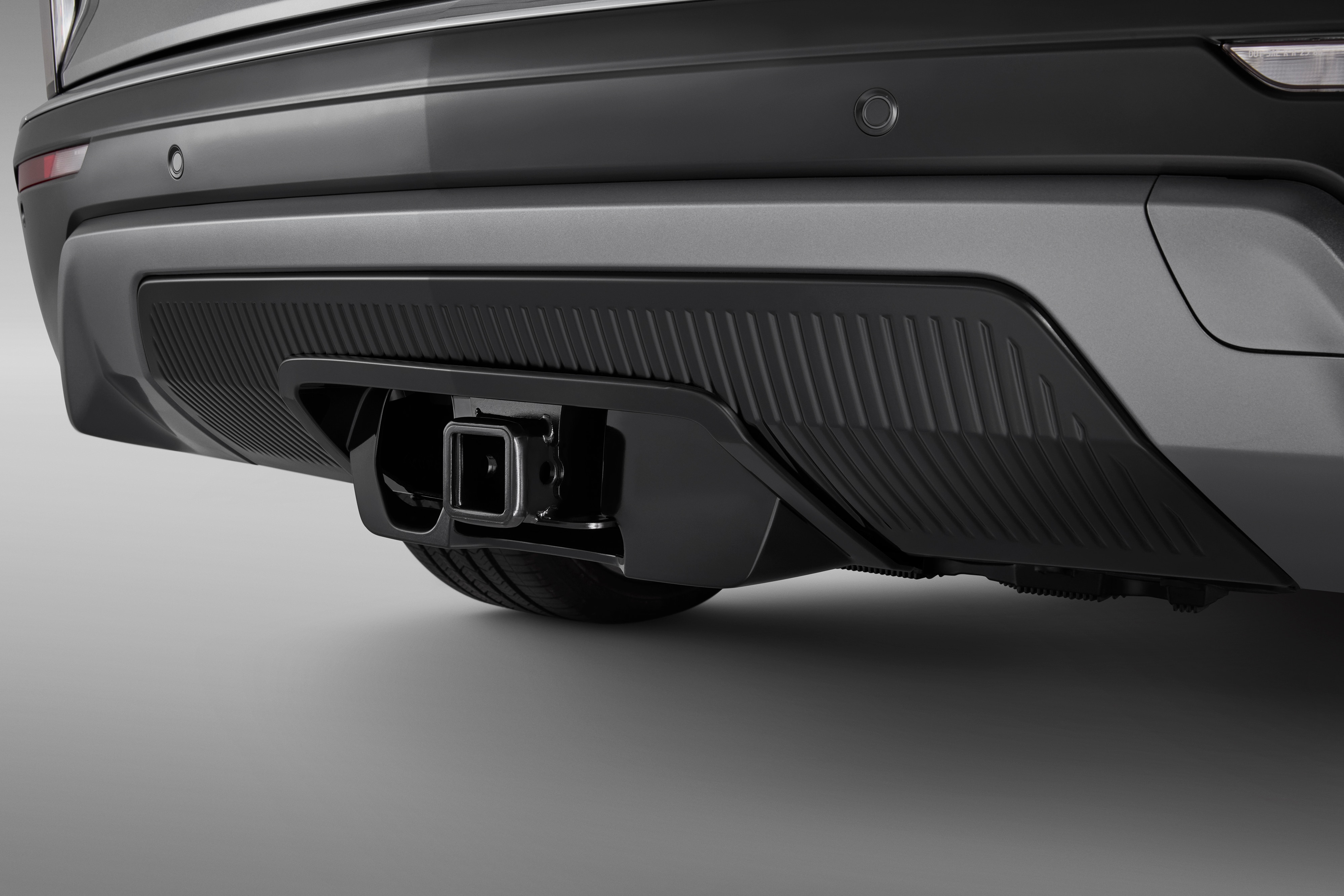 Trailer Hitch Trim Bezel in Black