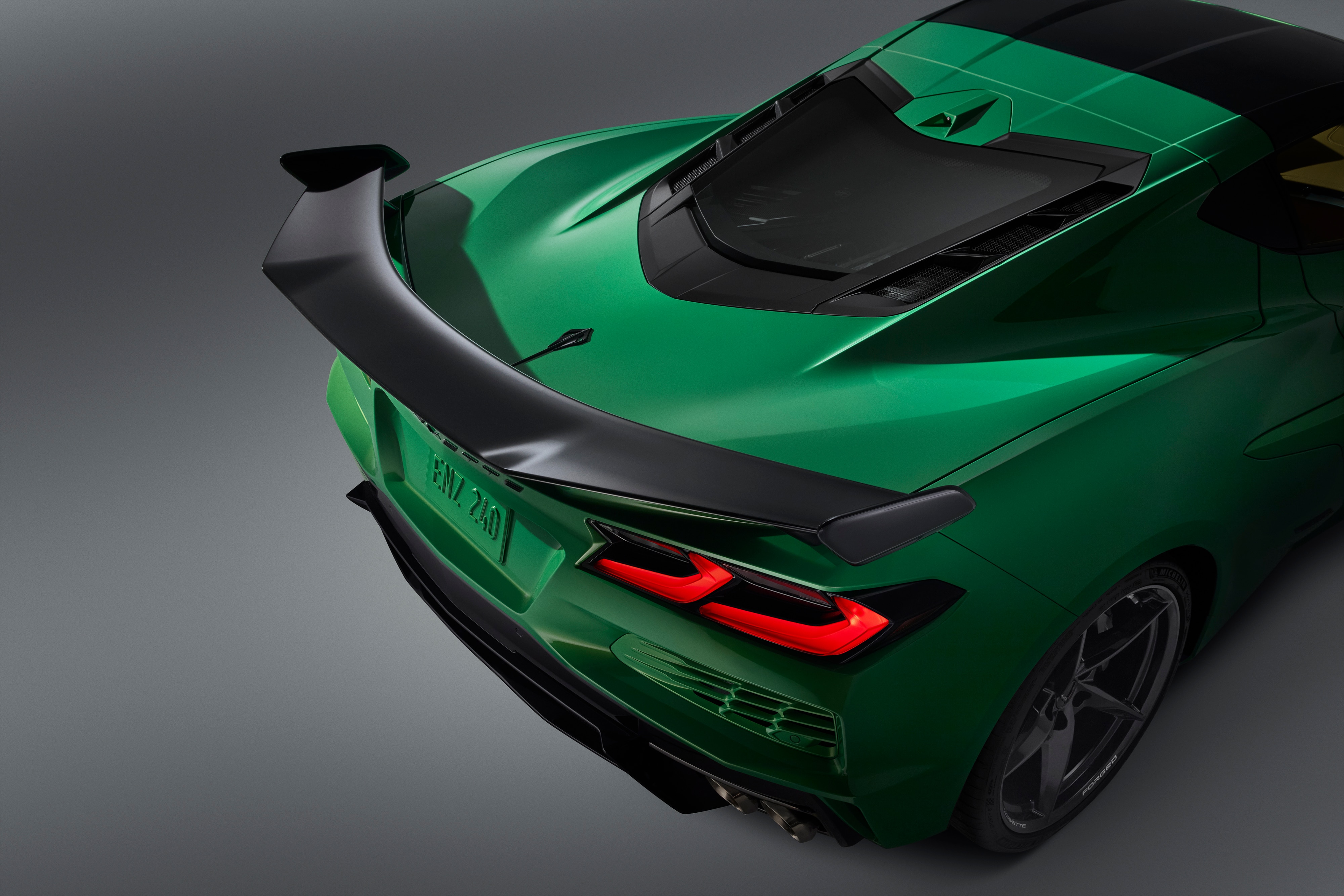 High Wing Spoiler Kit in Carbon Flash Metallic (For Z06 and E-Ray Trims)