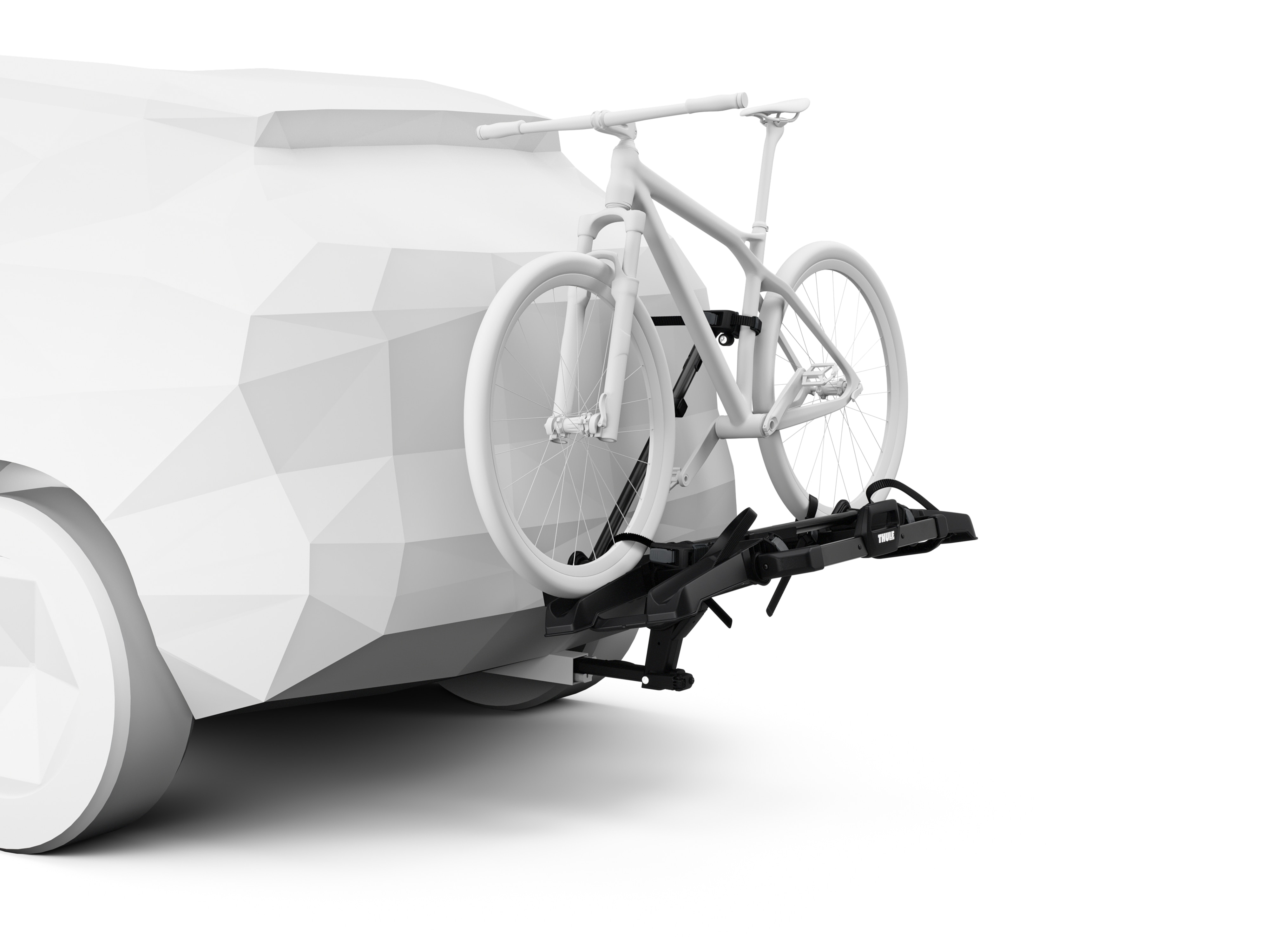 Hitch-Mounted 2-Bike OutPace Bicycle Carrier by Thule® - Associated Accessories