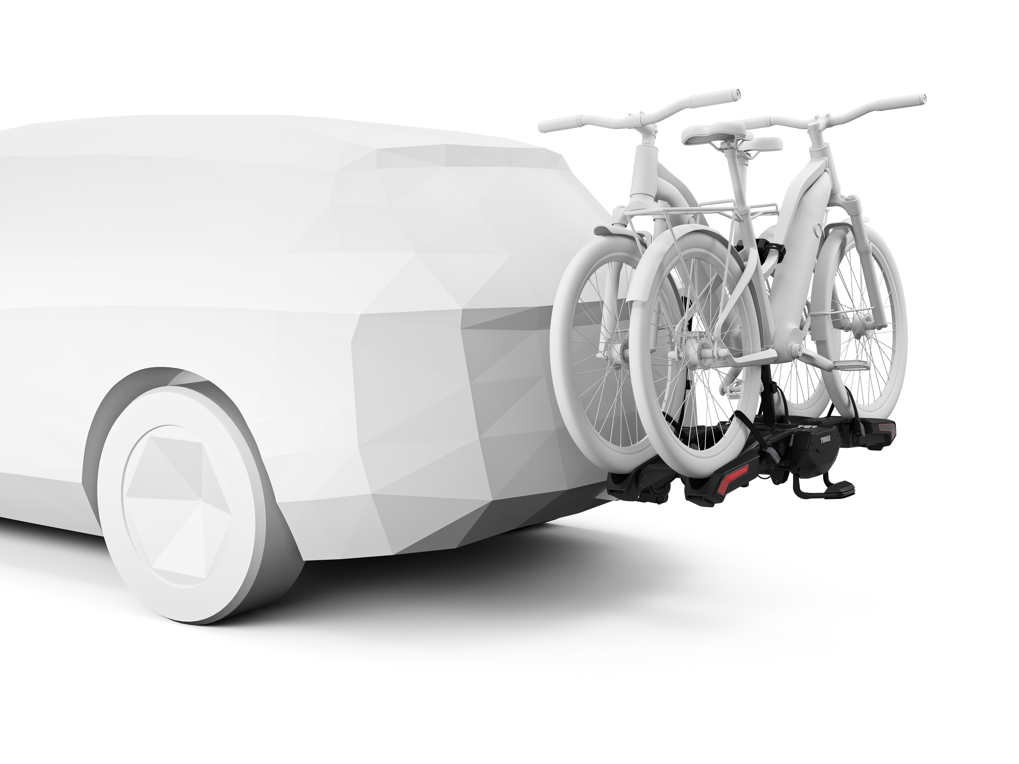 Hitch-Mounted 2-Bike Epos Bicycle Carrier by Thule® - Associated Accessories