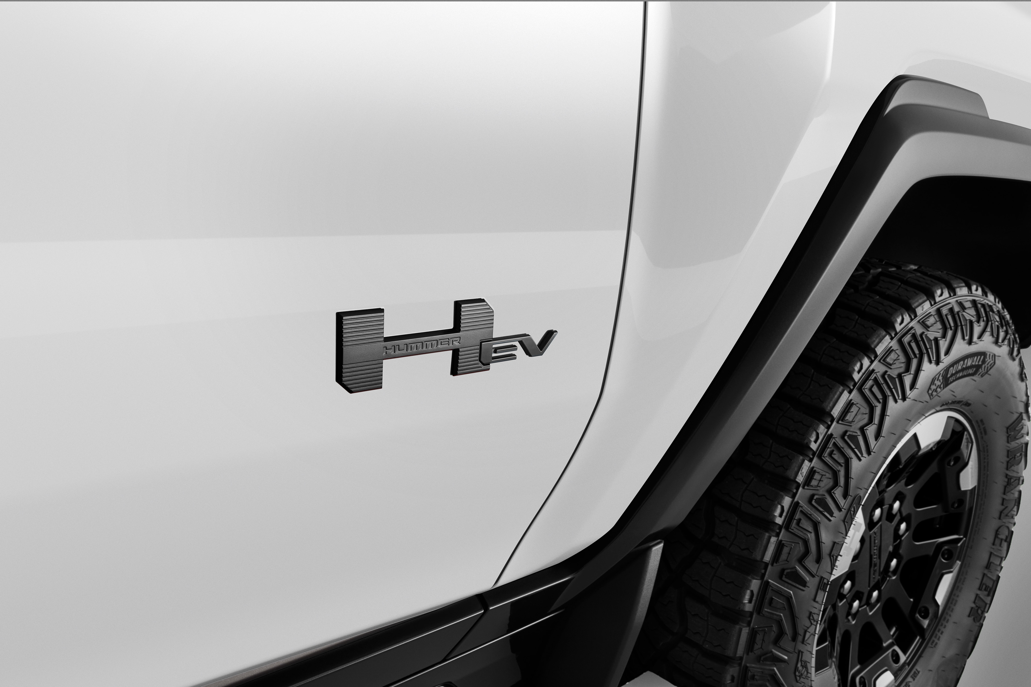 HUMMER EV Emblems in Black