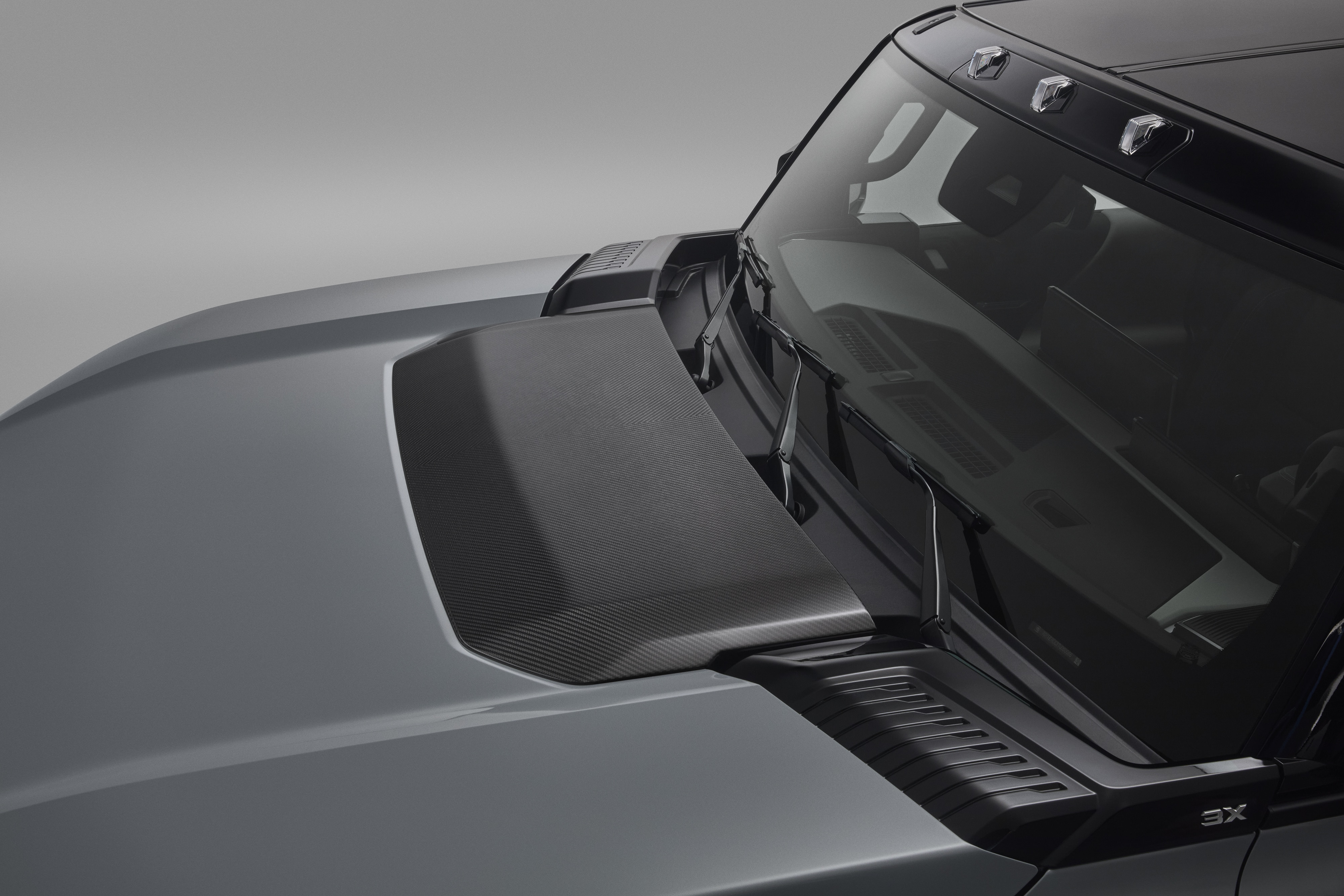 Carbon Fiber Hood Insert Kit