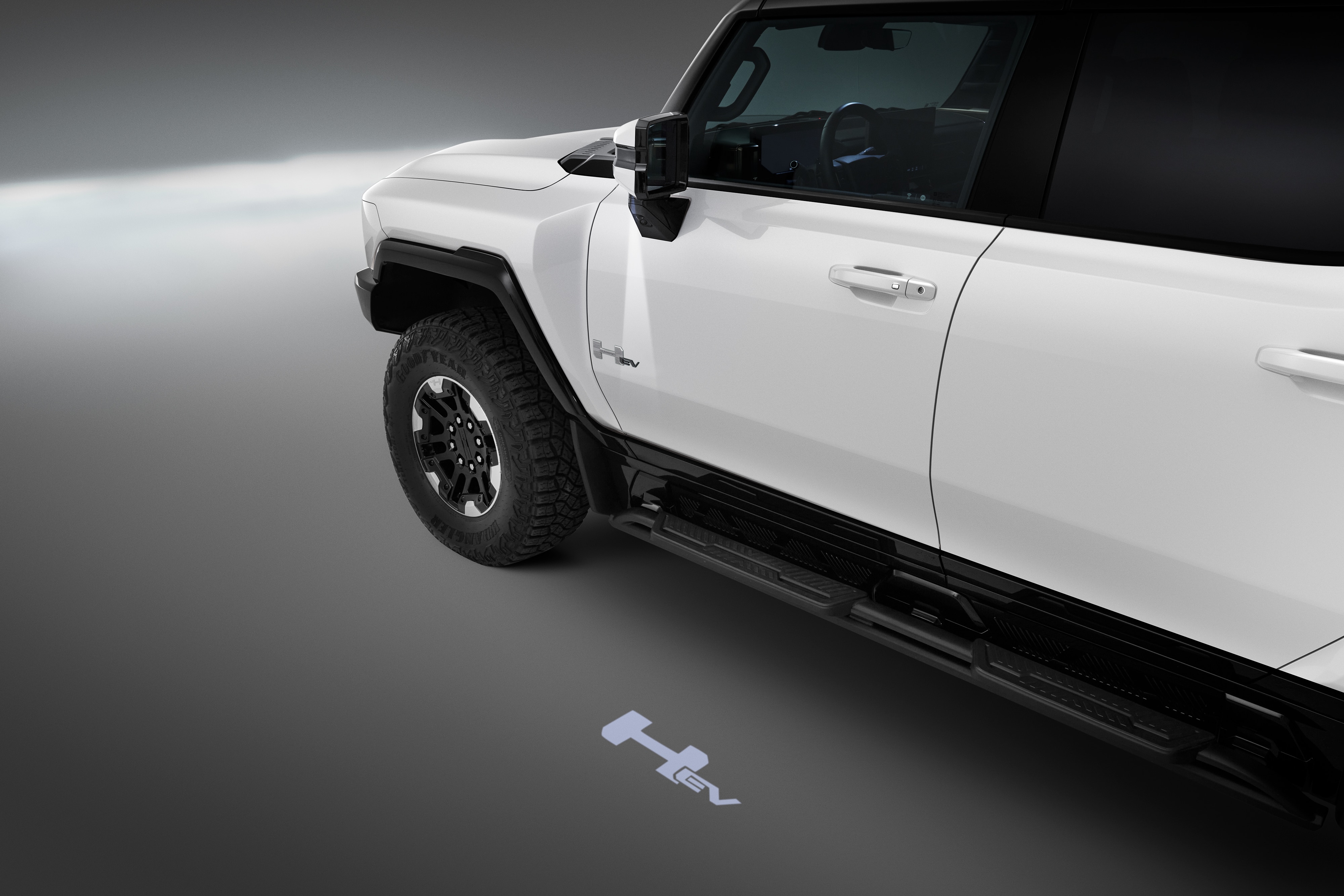 Outside Rearview Mirror Projection Lights
