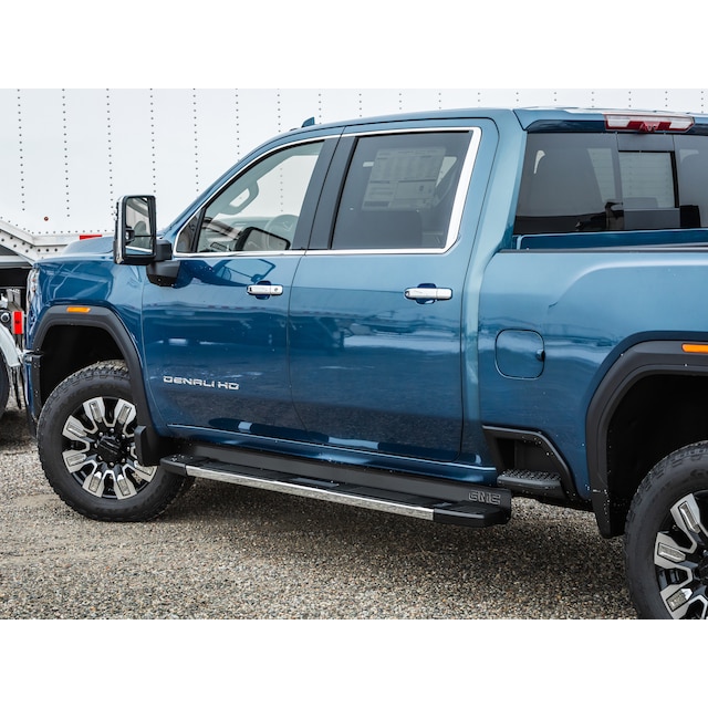 Assist Step Bar Fillers with GMC Logo in Black by Truck Hardware - Associated Accessories