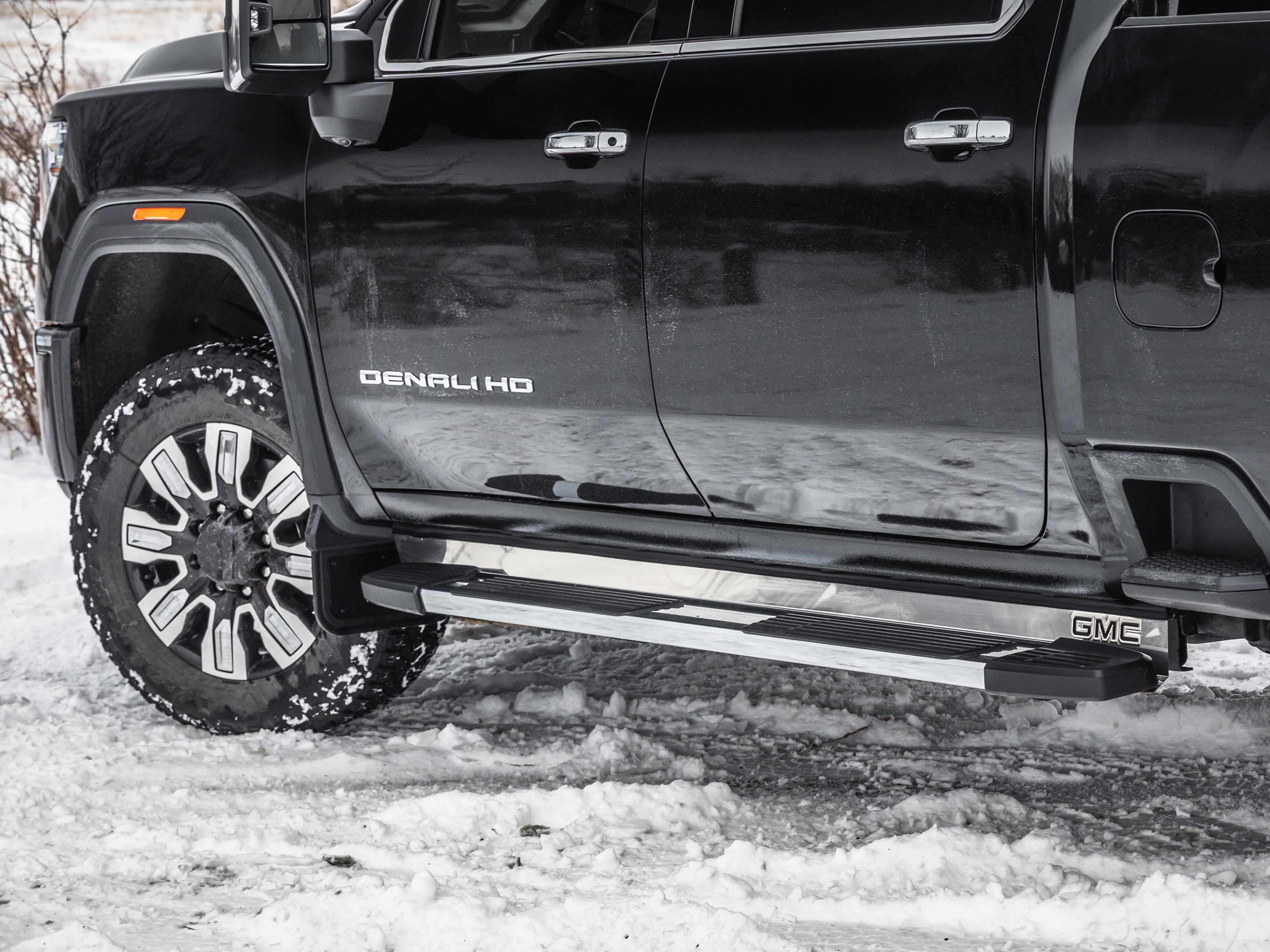 Assist Step Bar Fillers with GMC Logo by Truck Hardware - Associated Accessories
