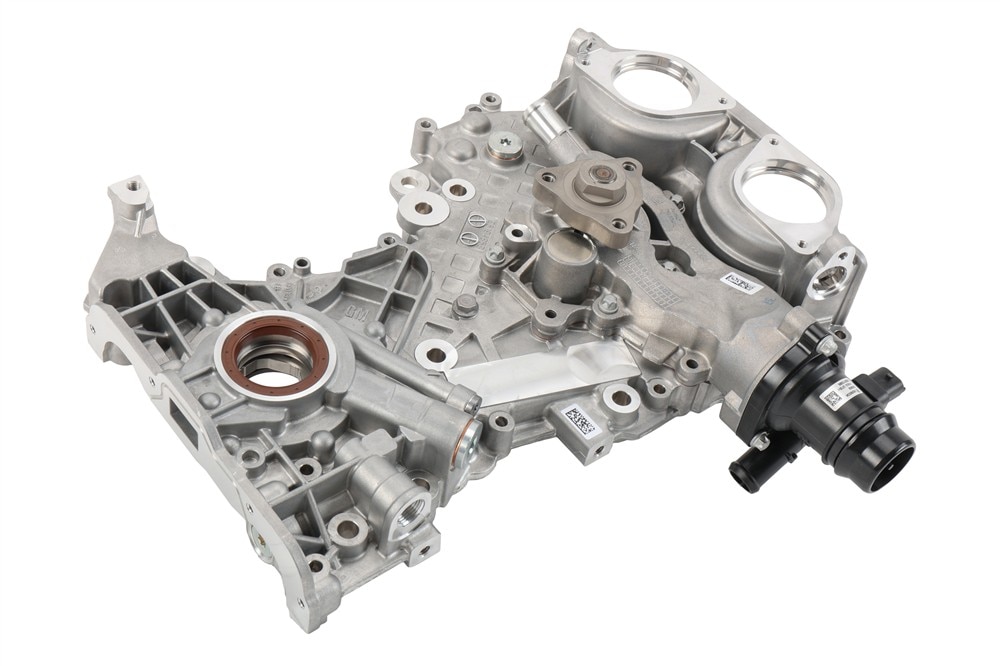 GM Genuine Parts Engine Front Cover with Oil Pump and Water Pump