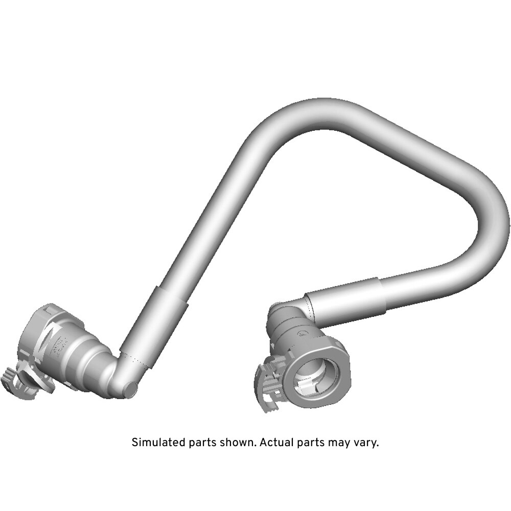 GM Genuine Parts Fuel Feed Intermediate Rear Hose