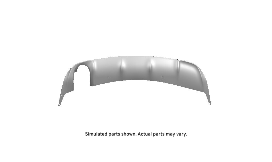 GM Genuine Parts Anthracite Rear Bumper Valance Panel