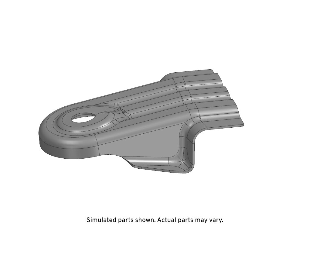 GM Genuine Parts Driver Side Hood Front Bumper Bracket