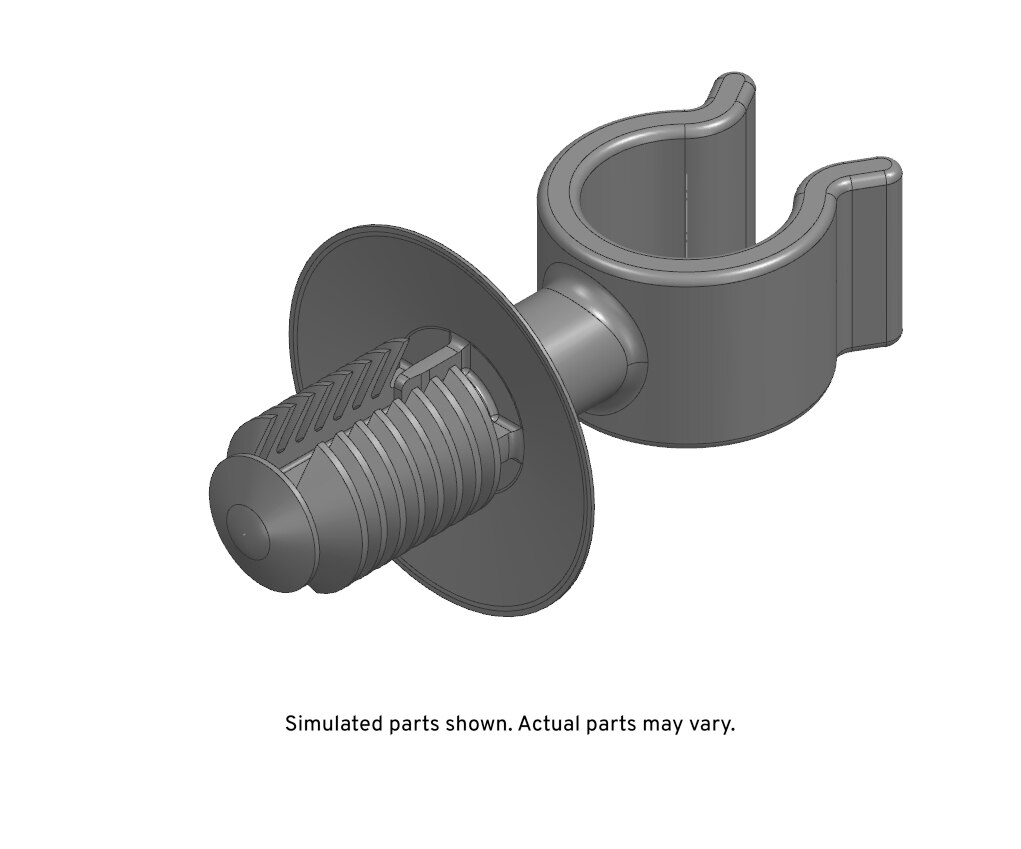 GM Genuine Parts Emission Reduction Fluid Exhaust Front Pipe Injector Supply Pipe Clip