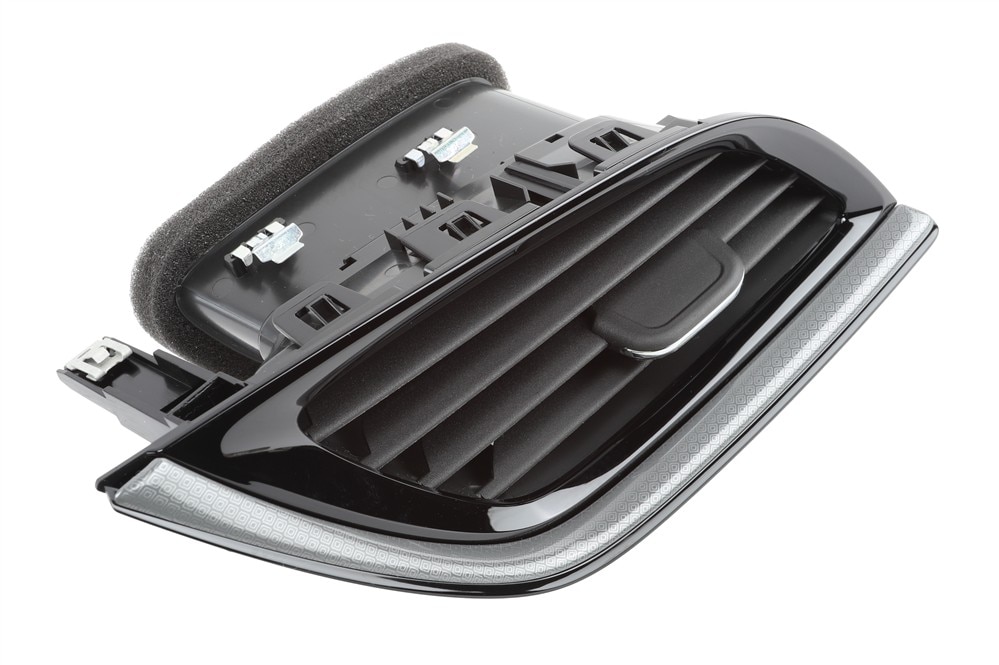 GM Genuine Parts Oracle Silver Passenger Side Instrument Panel Outer Air Outlet