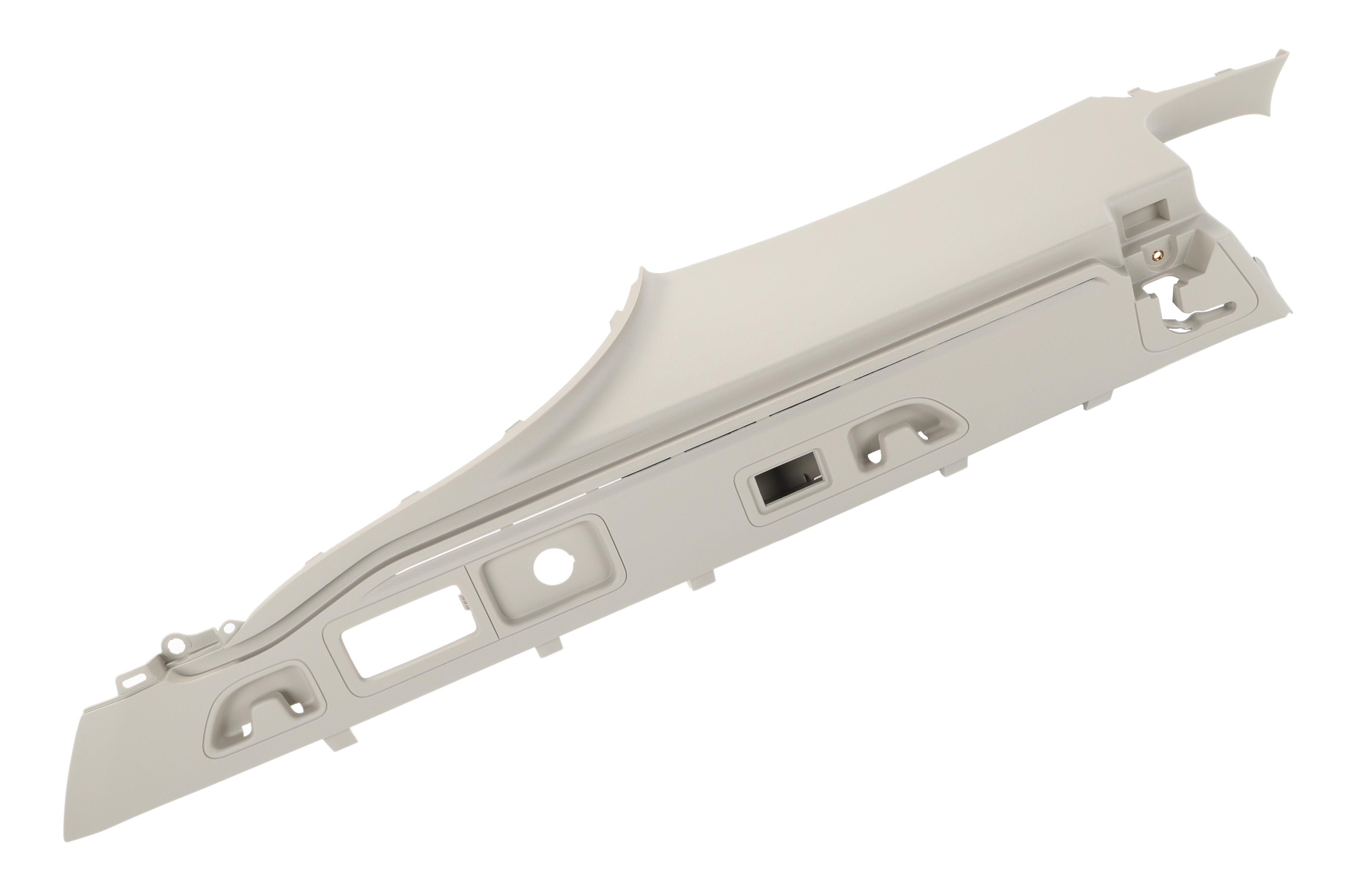 GM Genuine Parts Shale Driver Side Quarter Window Lower Trim Finish Panel