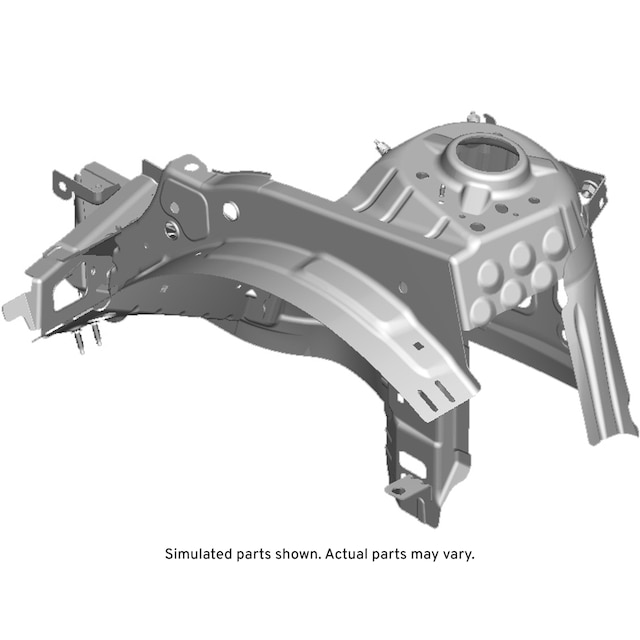 GM Genuine Parts Driver Side Front Wheelhouse Panel Assembly
