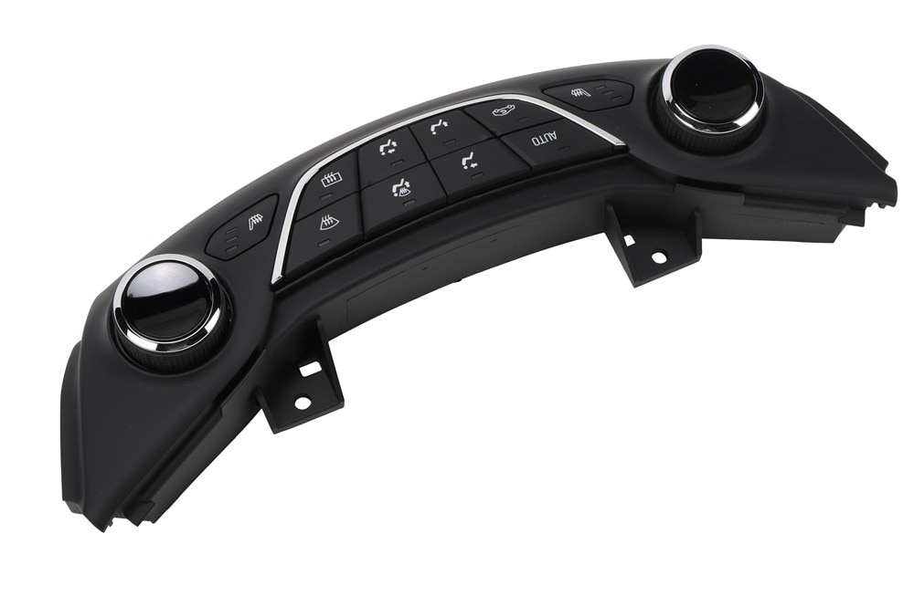GM Genuine Parts Jet Black Heating and Air Conditioning Control Panel