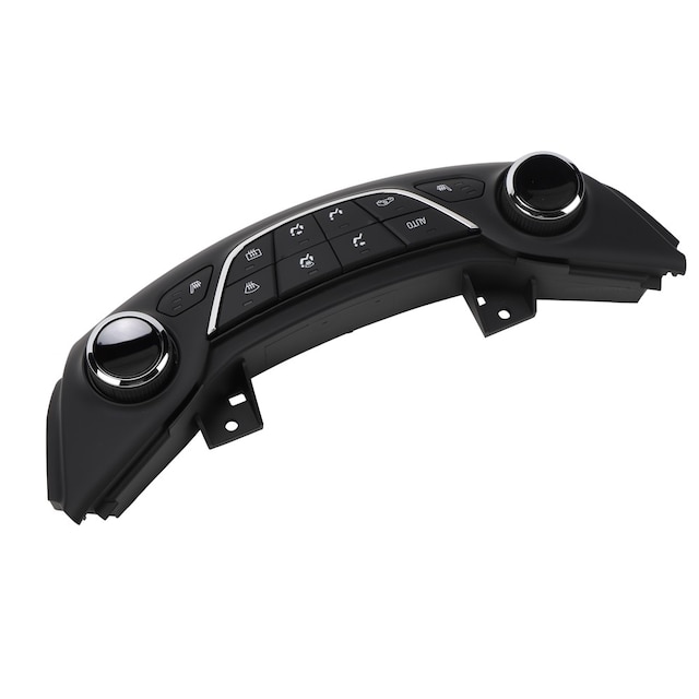 GM Genuine Parts Jet Black Heating and Air Conditioning Control Panel