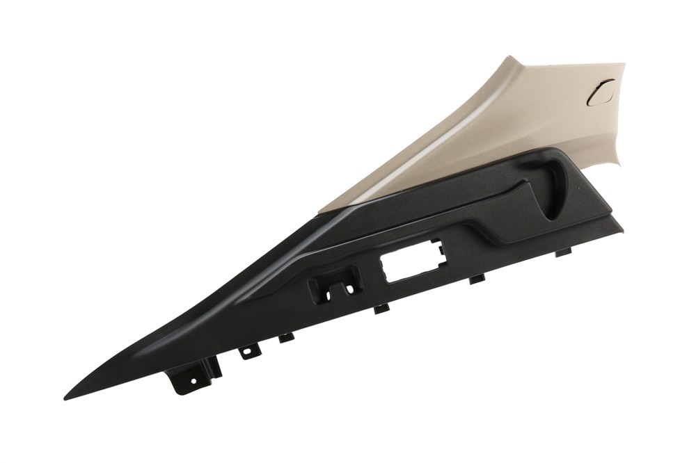 GM Genuine Parts Jet Black Driver Side Body Side Rear Window Garnish Molding