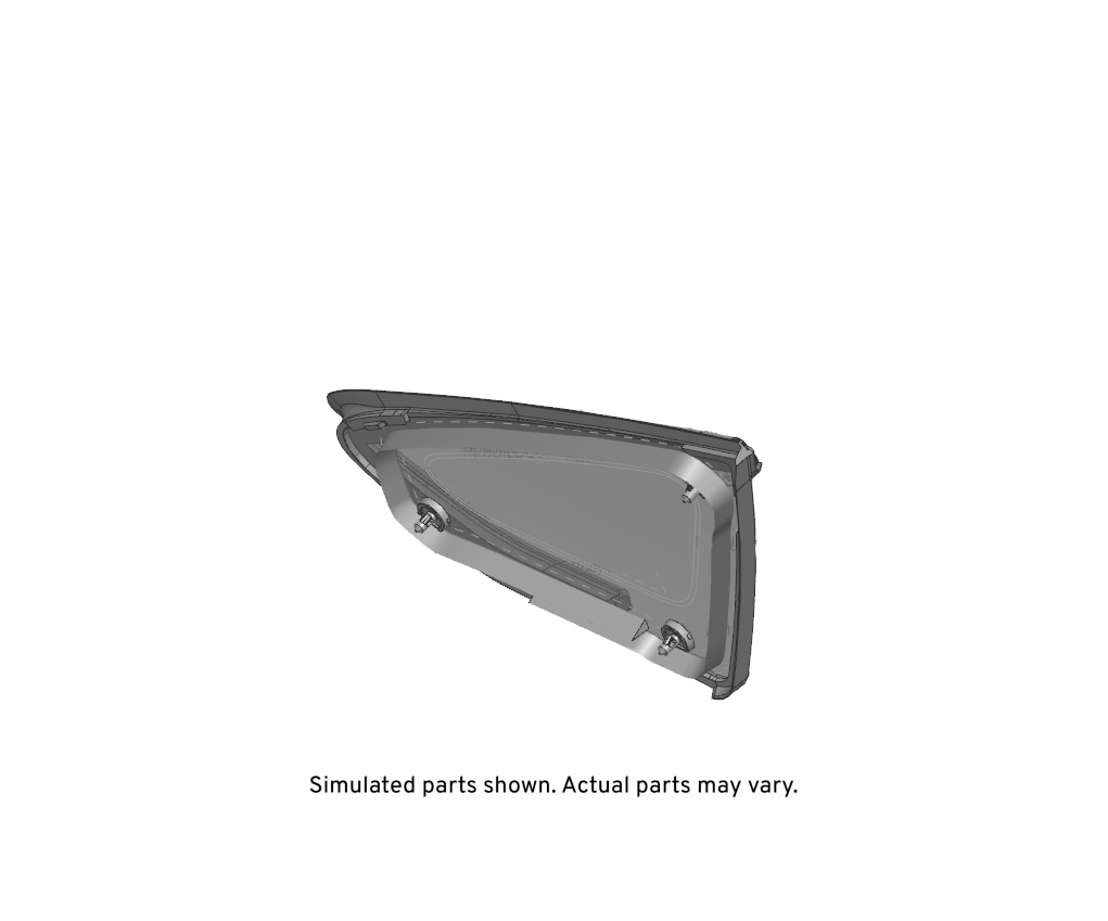 GM Genuine Parts Passenger Side Windshield Pillar Stationary Window