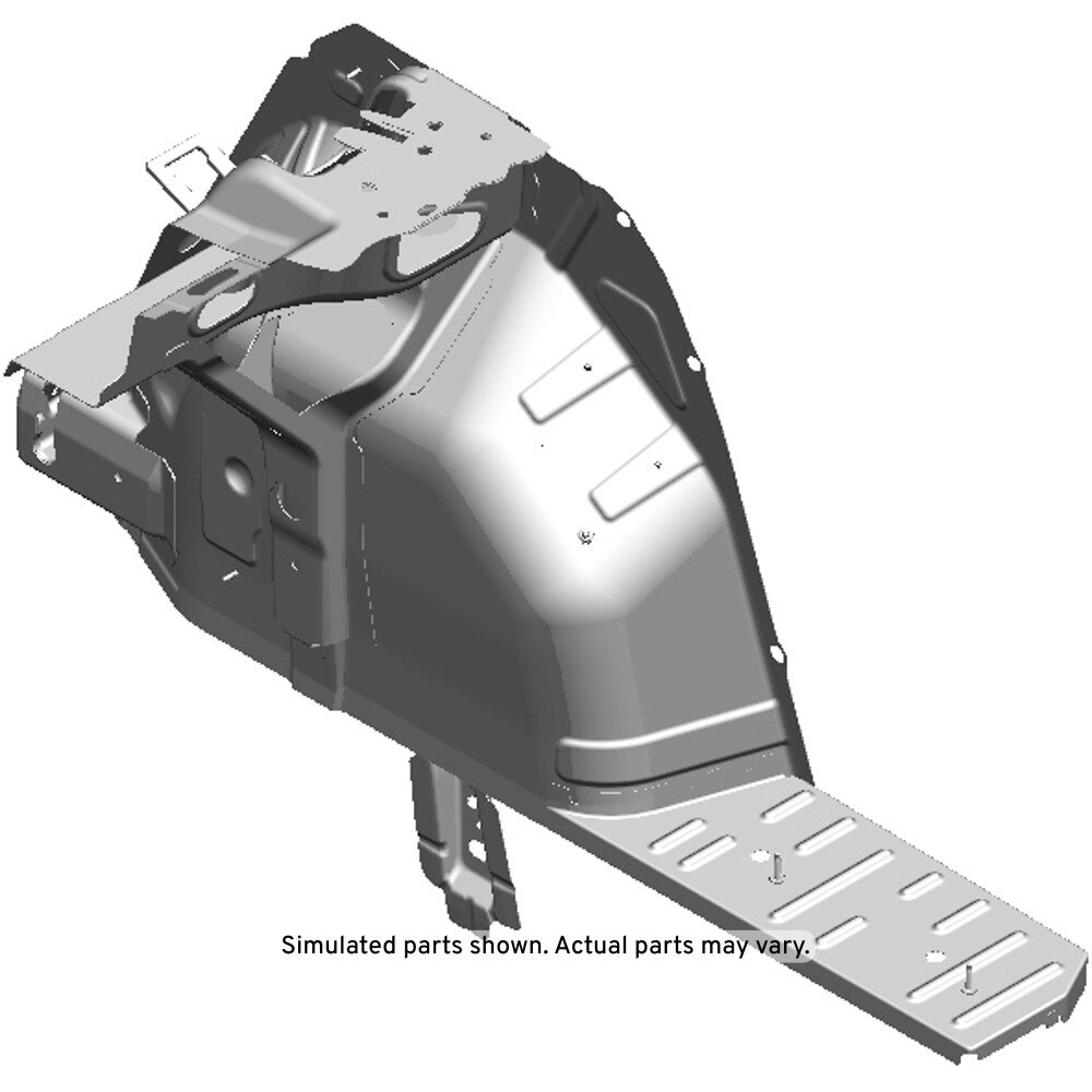 GM Genuine Parts Passenger Side Rear Wheelhouse Panel