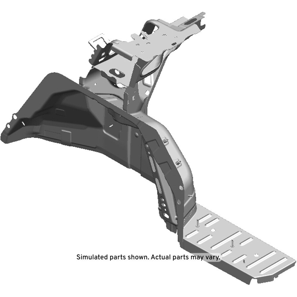 GM Genuine Parts Rear Driver Side Wheelhouse Panel