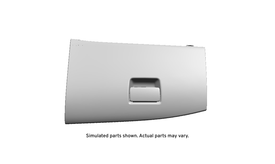 GM Genuine Parts Jet Black Instrument Panel Compartment Door