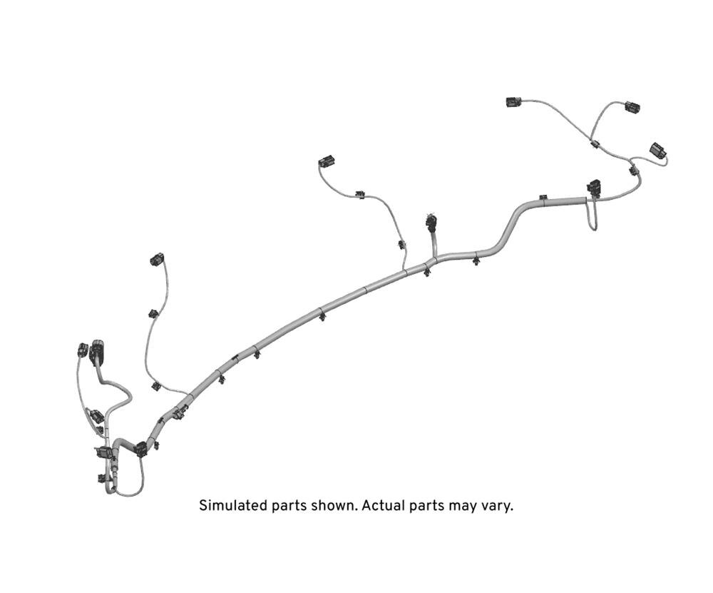 GM Genuine Parts Front Fog Lamp and Front Object Sensor Wiring Harness
