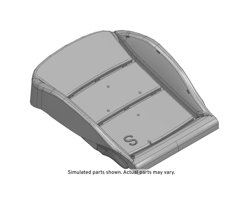 GM Genuine Parts Front Driver Side Seat Cushion Pad