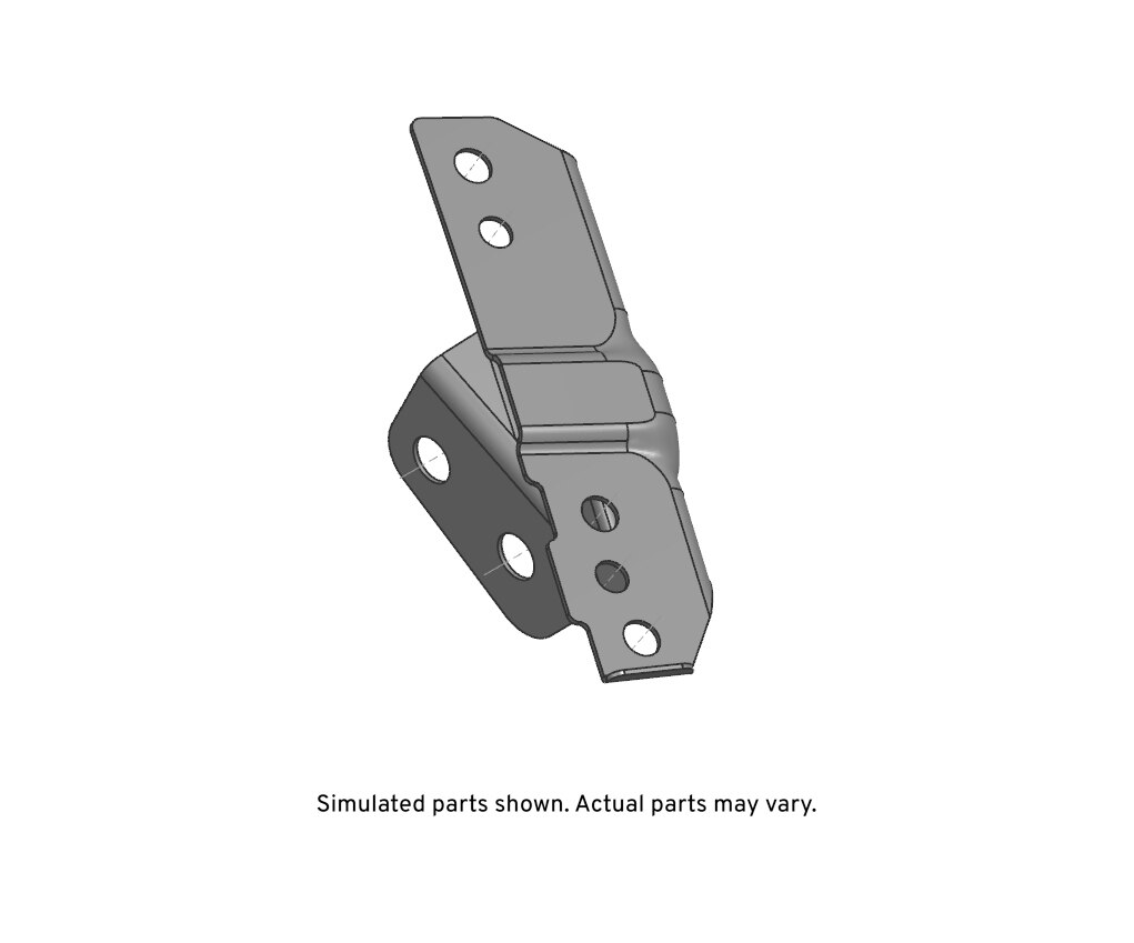 GM Genuine Parts Front Driver Side Fender Front Reinforcement
