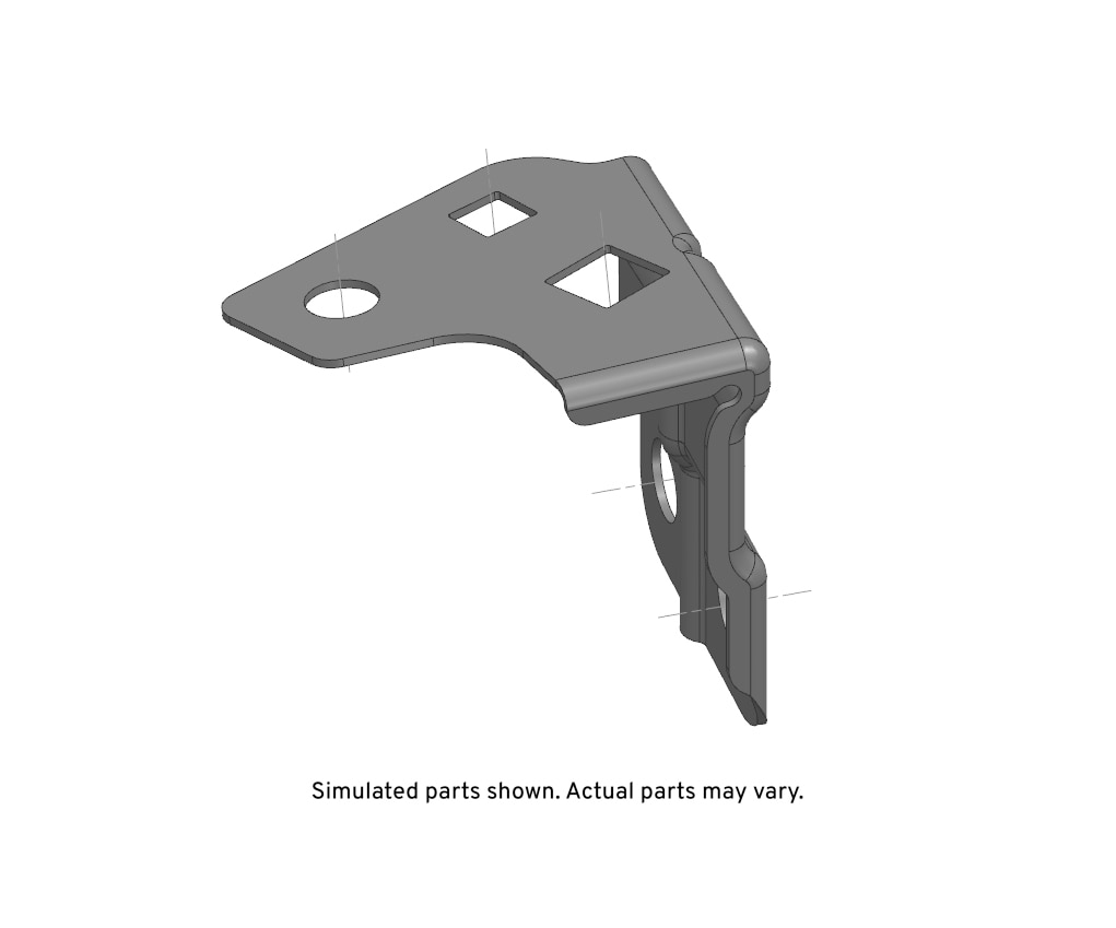 GM Genuine Parts Driver Side Body Side Front Fender Upper Front Bracket