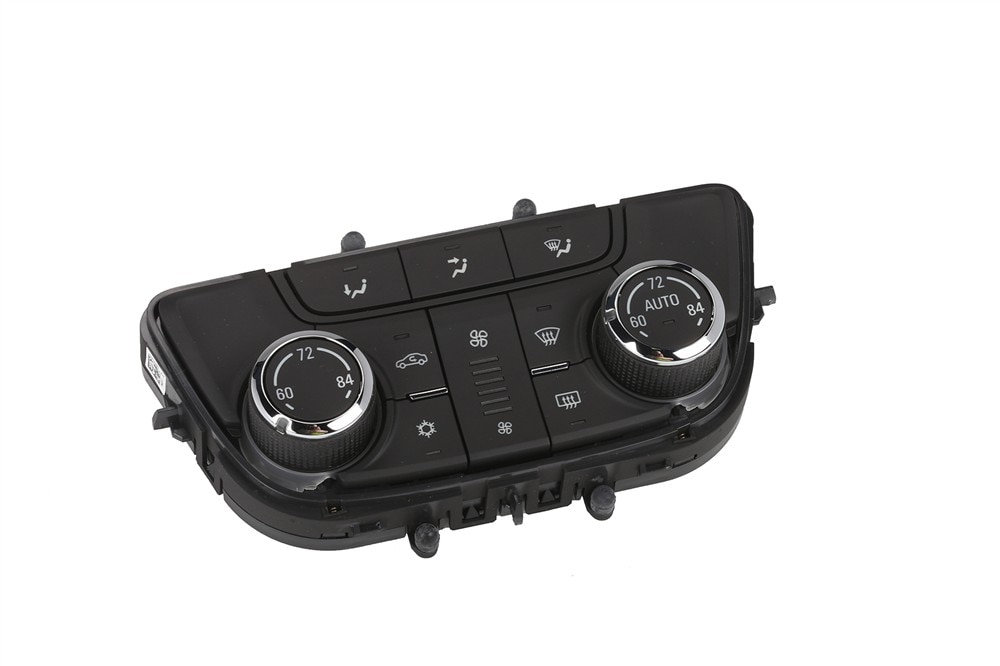 GM Genuine Parts Jet Black Heating and Air Conditioning Control Panel