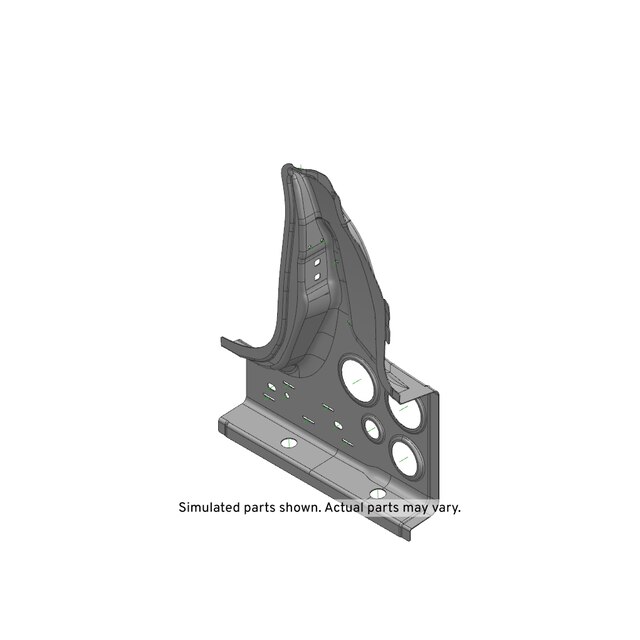 GM Genuine Parts Passenger Side Center Pillar Outer Panel Reinforcement