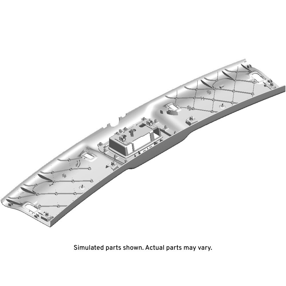GM Genuine Parts Jet Black Headlining Trim Panel