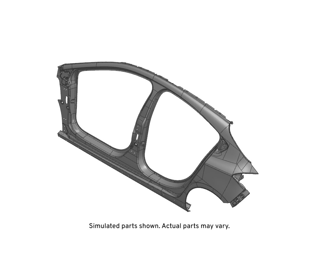 GM Genuine Parts Driver Side Body Side Outer Panel