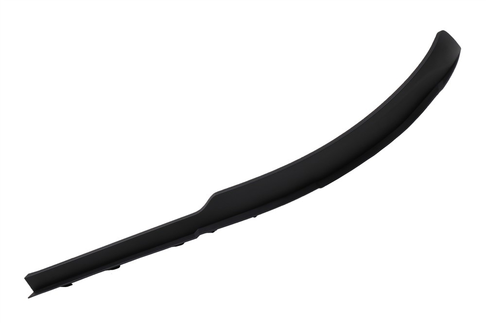 GM Genuine Parts Black Front Passenger Side Bumper Fascia Outer Air Deflector