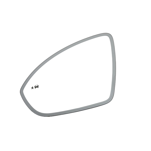 GM Genuine Parts Driver Side Door Mirror Glass and Backing Plate
