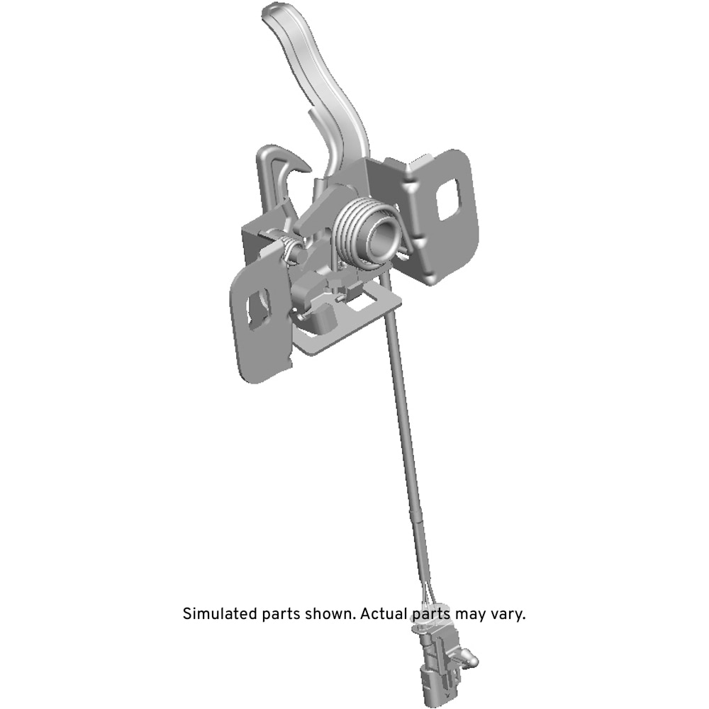GM Genuine Parts Hood Primary and Secondary Latch