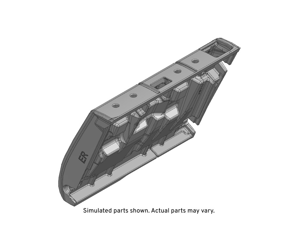 GM Genuine Parts Rear Passenger Side Seat Back Pad