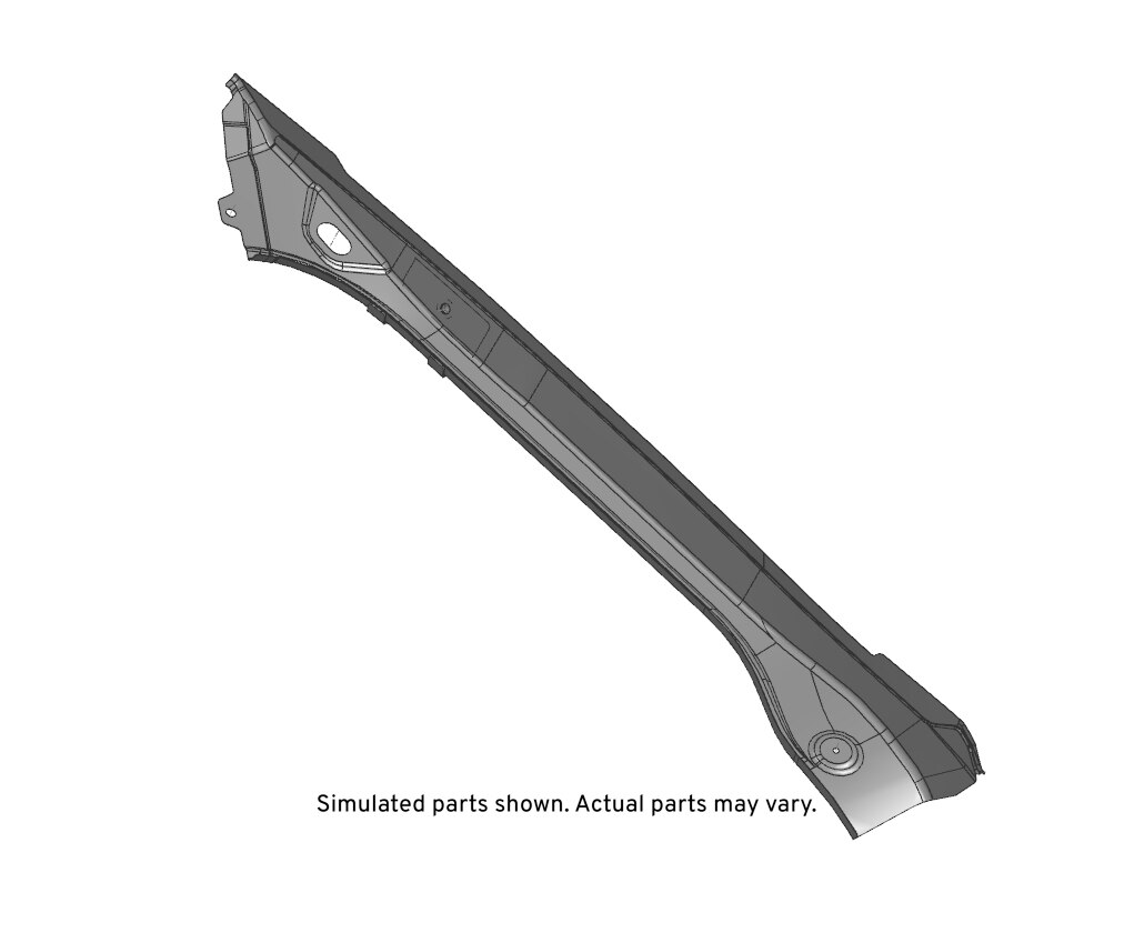 GM Genuine Parts Passenger Side Body Side Outer Panel Rear Upper Extension