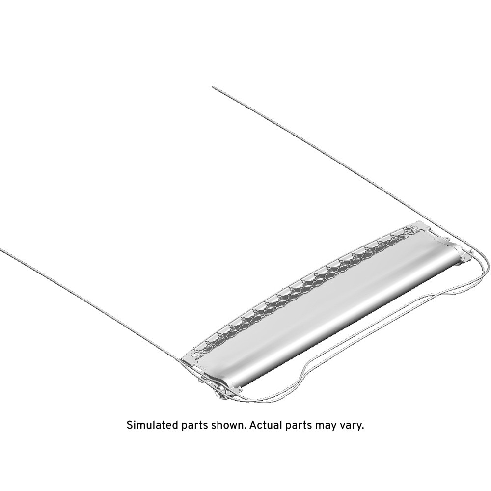 GM Genuine Parts Light Opel Gray Sunroof Sunshade