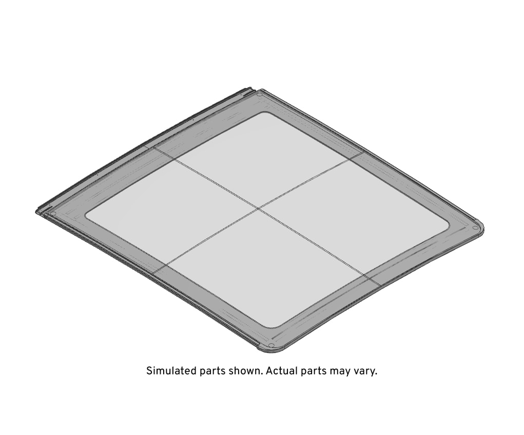 GM Genuine Parts Roof Stationary Window